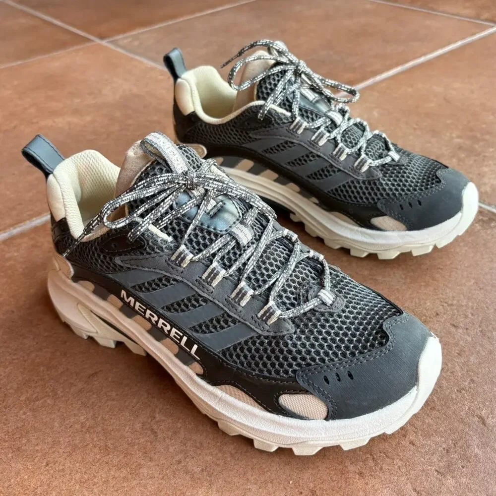Merrell Mens Moab Speed 2 Vent 2K SE Hiking Shoes in Beluga Outdoors size 7.5